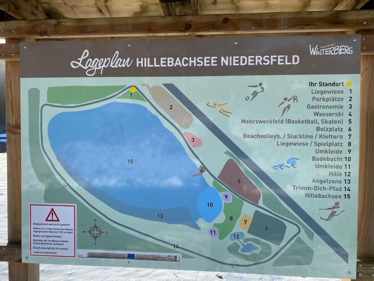 Ferienwohnung Am Hillestausee Winterberg Kültér fotó